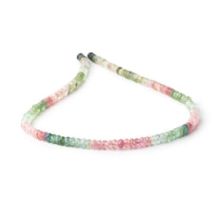 4.5mm Afghani Tourmaline Faceted Rondelle Beads 14 inch 133 pieces A (ONLINE ORDER ONLY)