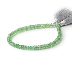 4.5mm Green Kyanite Faceted Rondelle Beads 8 inch 83 pieces (ONLINE ORDER ONLY)