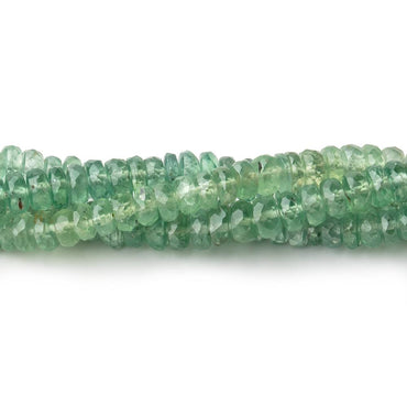 4.5mm Green Kyanite Faceted Rondelle Beads 8 inch 83 pieces (ONLINE ORDER ONLY)
