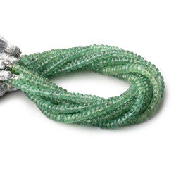 4.5mm Green Kyanite Faceted Rondelle Beads 8 inch 83 pieces (ONLINE ORDER ONLY)