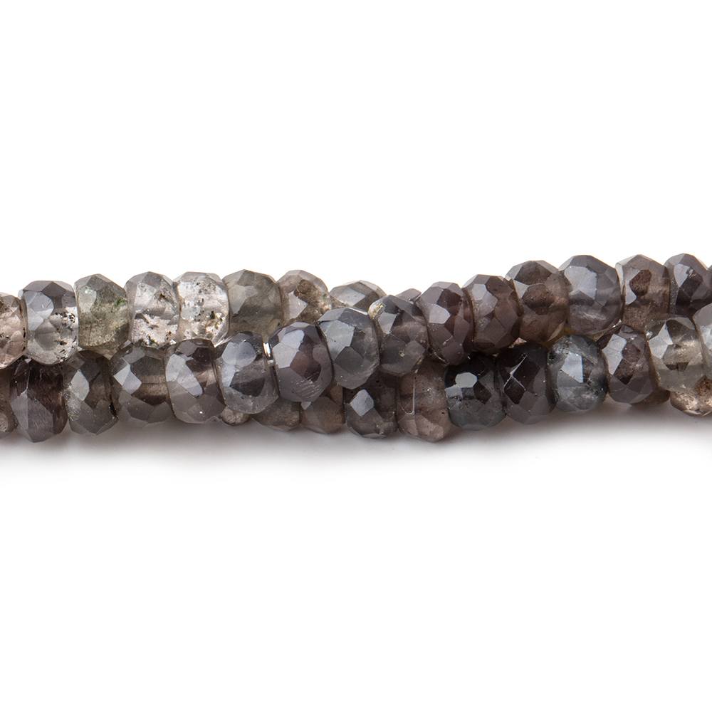 4.5mm Multi Color Cat's Eye Scapolite Faceted Rondelle Beads 16 inch 146 pieces (ONLINE ORDER ONLY)