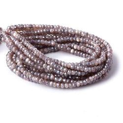 3.5-4mm Mystic Multi Moonstone faceted rondelles 16 inch 140 beadsAA (ONLINE ORDER ONLY)