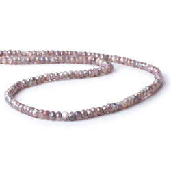 3.5-4mm Mystic Multi Moonstone faceted rondelles 16 inch 140 beadsAA (ONLINE ORDER ONLY)