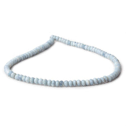 4.5mm Owyhee Blue Opal faceted rondelles 100 beads 13 inch (ONLINE ORDER ONLY)