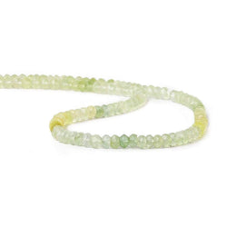 3.5mm Prehnite Faceted Rondelle Beads 14 inch 122 Pieces (ONLINE ORDER ONLY)