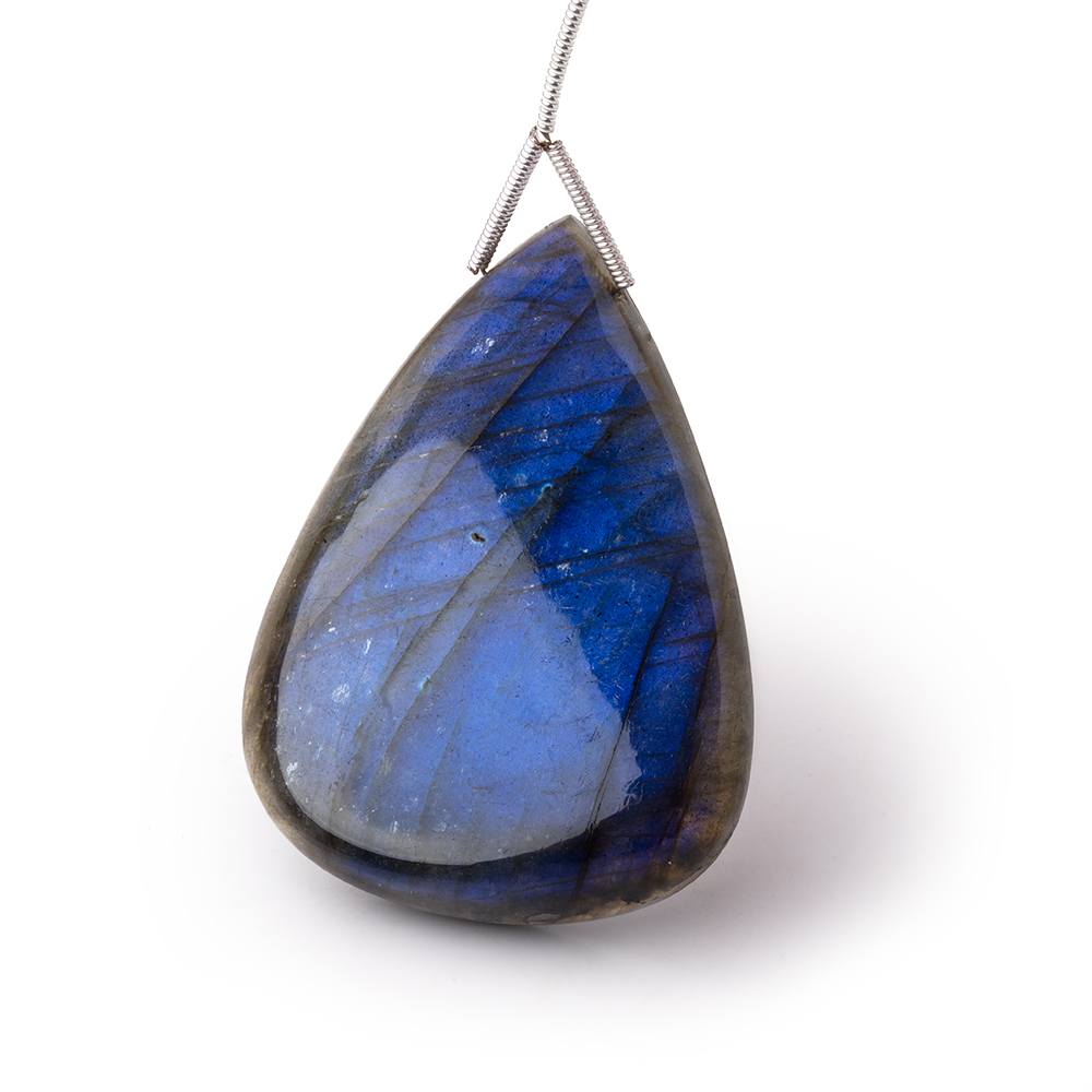 45x33x8mm Labradorite Plain Pear Pendant 1 AAA Focal (ONLINE ORDER ONLY)