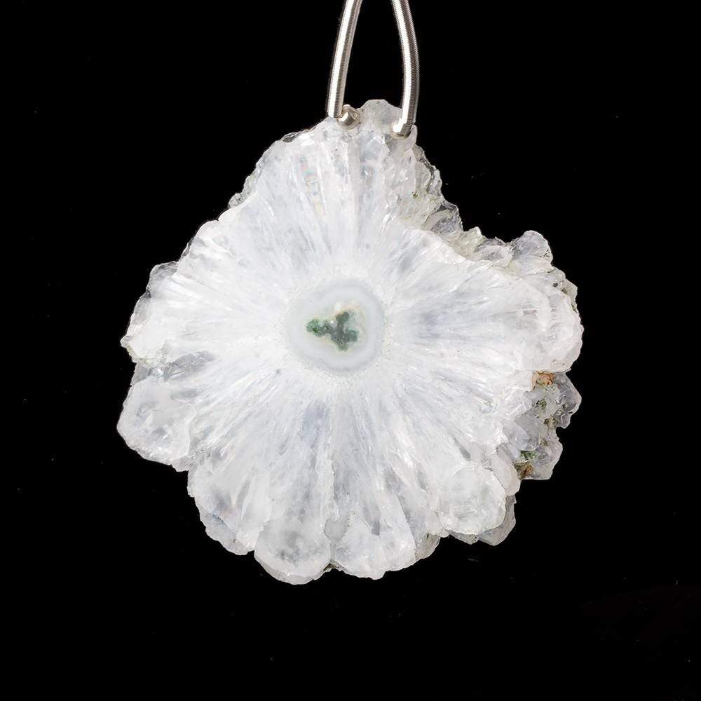 45x45mm Solar Quartz Plain Slice Bead 1 piece (ONLINE ORDER ONLY)