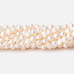 4.5x4mm Cream Baroque Freshwater Pearls Set of 12 Strands (ONLINE ORDER ONLY)