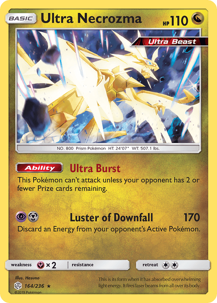 Ultra Necrozma (164/236) [Sun & Moon: Cosmic Eclipse] (Online Only)