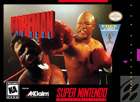 Foreman For Real (Super Nintendo) (Online Order Only)