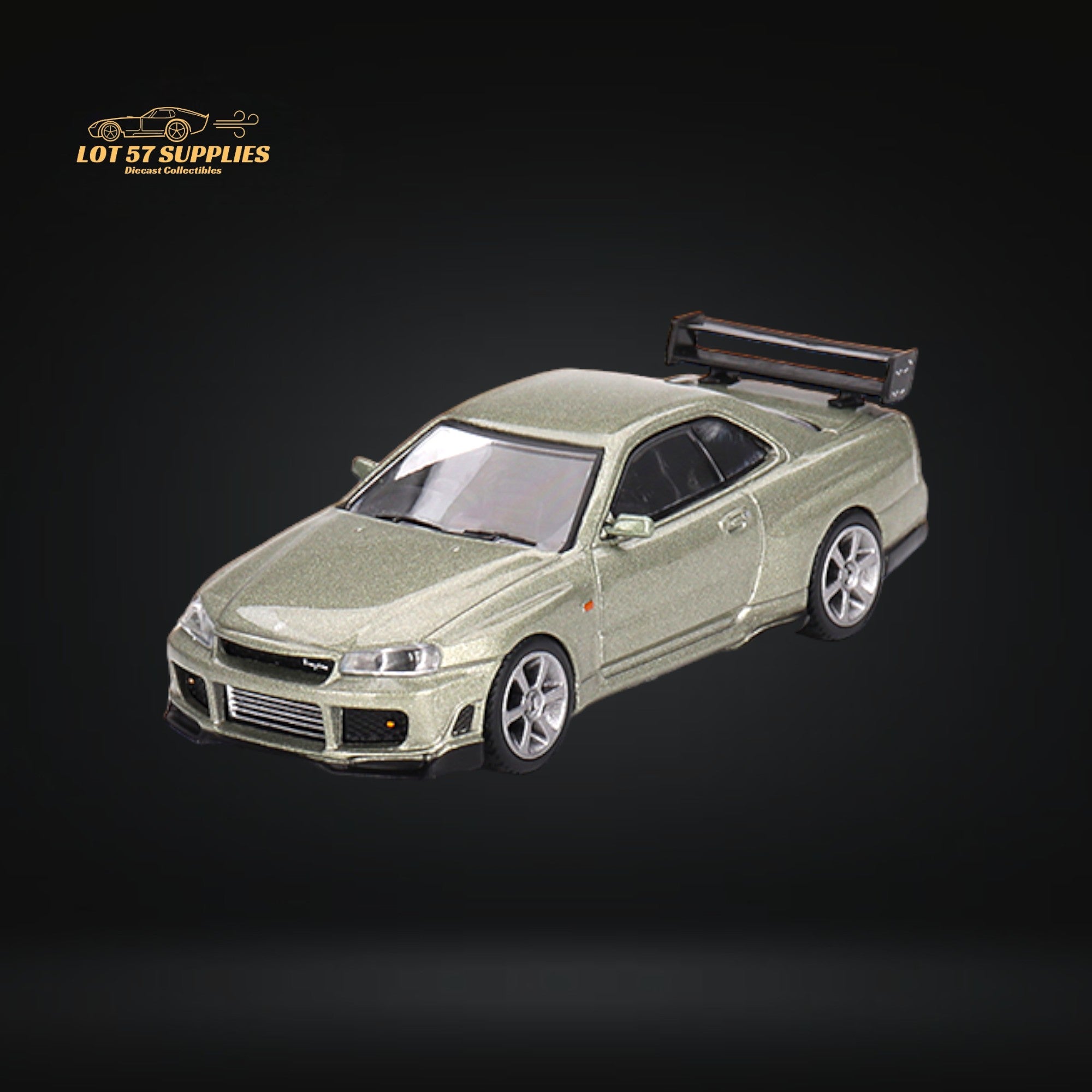 Mini-GT Nissan Skyline GT-R (R34) Tommykaira R-z Millenium Jade #697 1:64 MGT00697 (ONLINE ORDER ONLY)