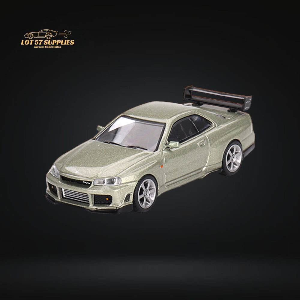 Mini-GT Nissan Skyline GT-R (R34) Tommykaira R-z Millenium Jade #697 1:64 MGT00697 (ONLINE ORDER ONLY)