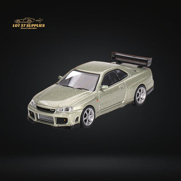 Mini-GT Nissan Skyline GT-R (R34) Tommykaira R-z Millenium Jade #697 1:64 MGT00697 (ONLINE ORDER ONLY)