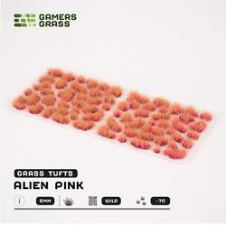 Gamers Grass Tufts: Alien Tufts- Pink 6mm- Wild (ONLINE ORDER ONLY)