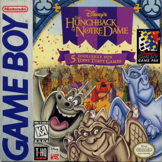 Disney's The Hunchback of Notre Dame (Gameboy) (ONLINE ORDER ONLY)
