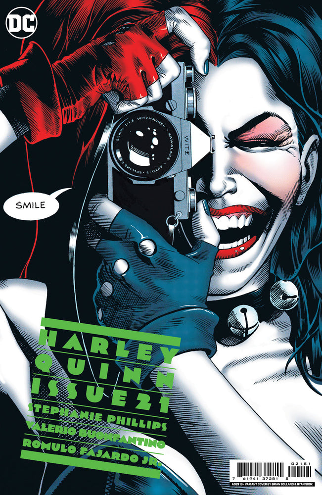 Harley Quinn #21 C Ryan Sook Homage Batman Killing Joke 1 Variant (08/23/2022) Dc (ONLINE ORDER ONLY)