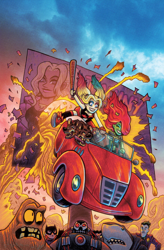 Harley Quinn Animated Series Real Sidekicks Of New Gotham Special #1 (One-Shot) B Dan Hipp Variant SIGNED 4X (08/30/2022) Dc (ONLINE ORDER ONLY)