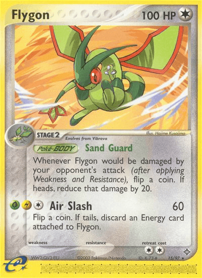 Flygon (15/97) [EX: Dragon] (Online Only)