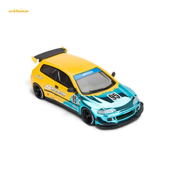 (Pre-Order) ET Model Pandem Civic EG6 Mk5 Rocket Bunny - Spoon Blue 1:64 (ONLINE ORDER ONLY)