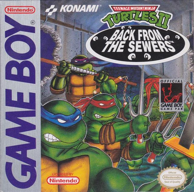 Teenage Mutant Ninja Turtles II Back from the Sewers (Gameboy) (ONLINE ORDER ONLY)