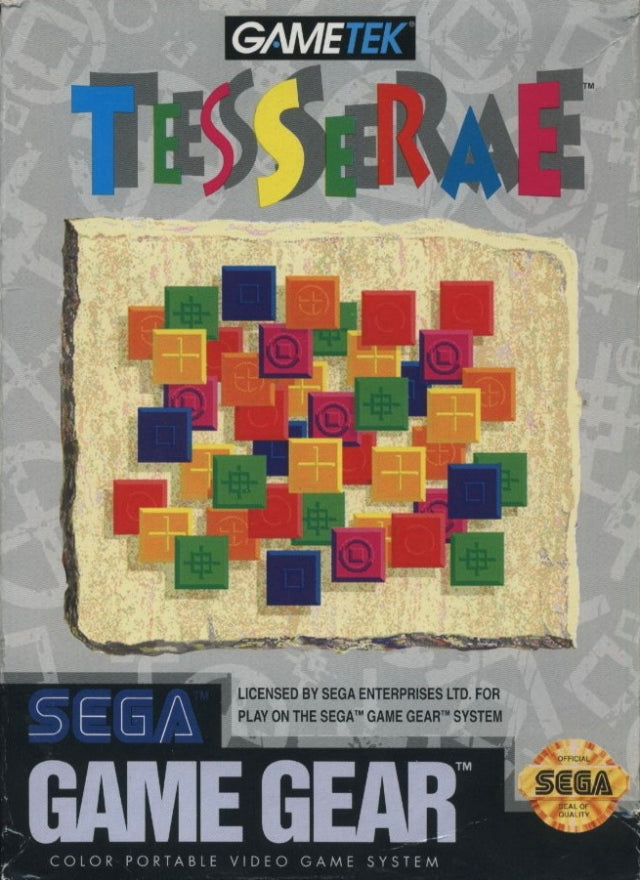 Tesserae (Sega Game Gear) (ONLINE ORDER ONLY)