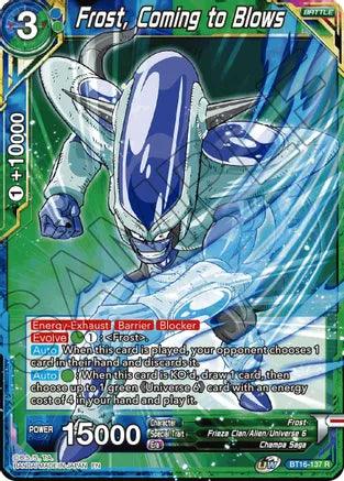 Frost, Coming to Blows (BT16-137) [Realm of the Gods] (ONLINE ORDER ONLY)