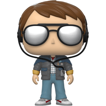 Funko POP! Movies Back to the Future Vinyl Figure - Marty w/glasses (ONLINE ORDER ONLY)