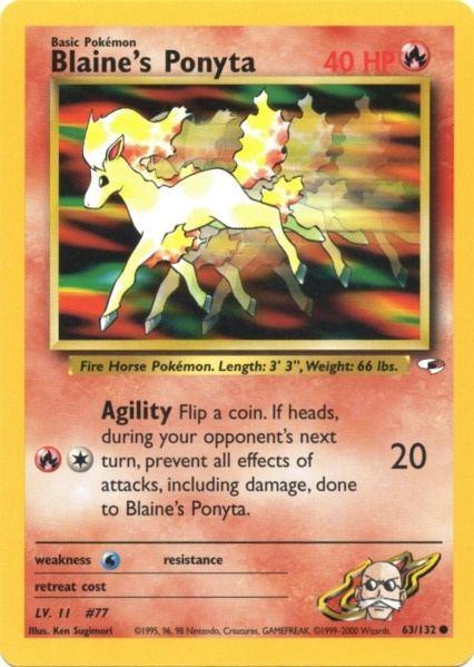 Blaine's Ponyta (63/132) [Gym Heroes Unlimited] (Online Only)