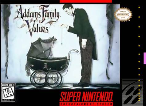 Addams Family Values (Super Nintendo) (Online Order Only)