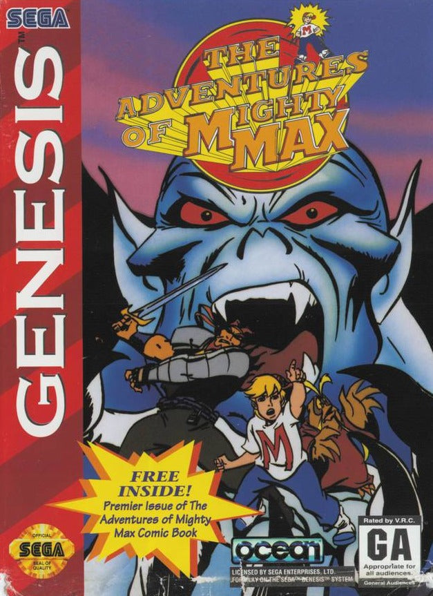 Adventures of Mighty Max (Sega Genesis) (ONLINE ORDER ONLY)