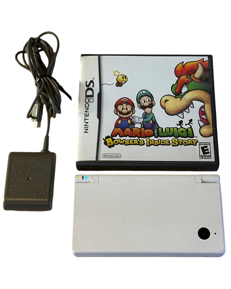 White Nintendo DSi [Mario & Luigi Bundle] - Nintendo DS (Refurbished) (Online Order Only)