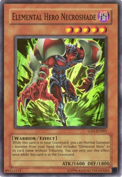 Elemental Hero Necroshade [GX1-EN001] Super Rare (ONLINE ORDER ONLY)
