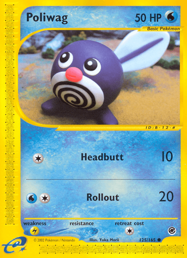 Poliwag (125/165) [Expedition: Base Set] (Online Only)