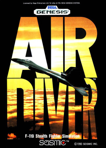 Air Diver (Sega Genesis) (ONLINE ORDER ONLY)