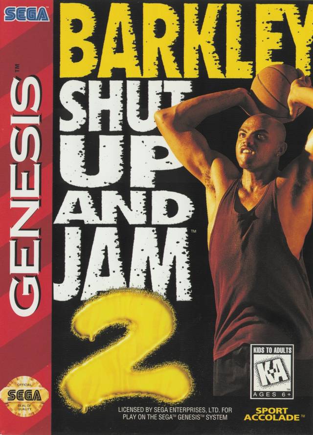 Barkley Shut Up and Jam 2 (Sega Genesis) (ONLINE ORDER ONLY)