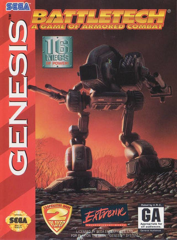 Battletech (Sega Genesis) (ONLINE ORDER ONLY)