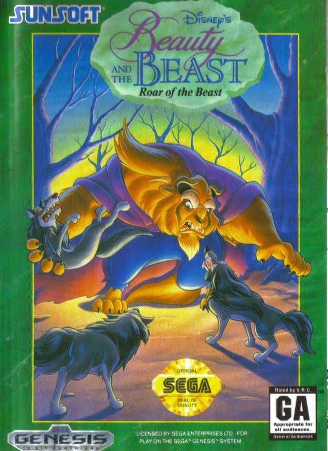 Beauty And The Beast: Roar of the Beast (Sega Genesis) (ONLINE ORDER ONLY)