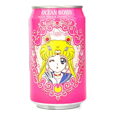 Ocean Bomb Pomelo Flavor Sparkling Water Sailor Moon (1 Can) (ONLINE ORDER ONLY)