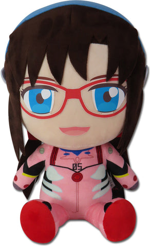 EVANGELION NEW MOVIE - MARI PLUG SUIT SITTING PLUSH (ONLINE ORDER ONLY)