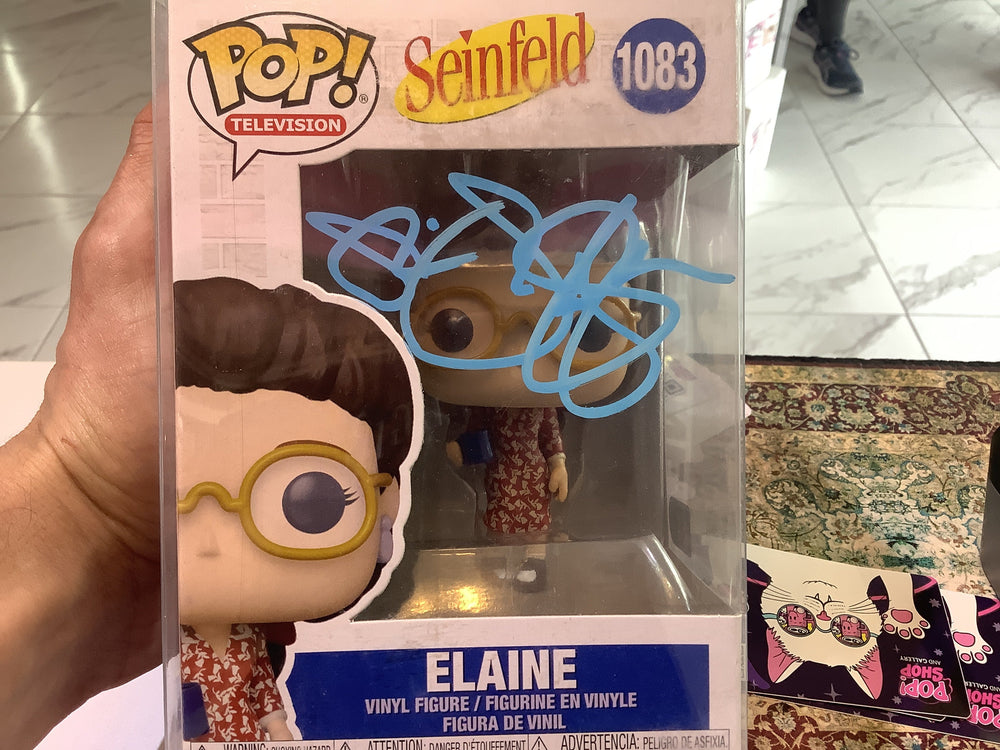 Funko Pop Television Seinfeld Elaine 1083 AUTOGRAPHED (ONLINE ORDER ONLY)