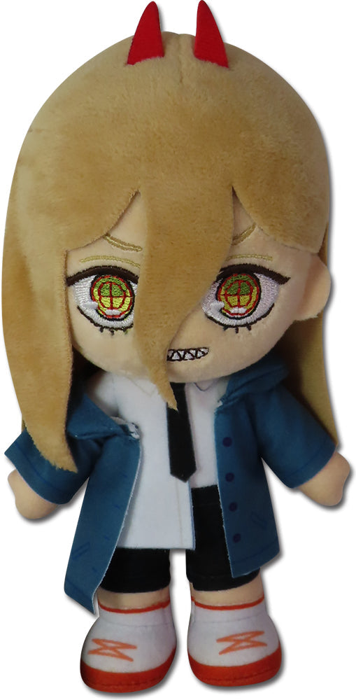 CHAINSAW MAN - POWER PUBLIC SAFETY DEVIL HUNTERS UNIFORM #1 MOVABLE VER PLUSH 8