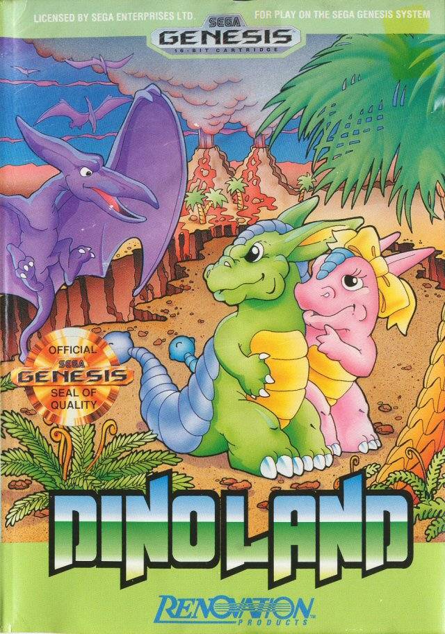 Dino Land (Sega Genesis) (ONLINE ORDER ONLY)