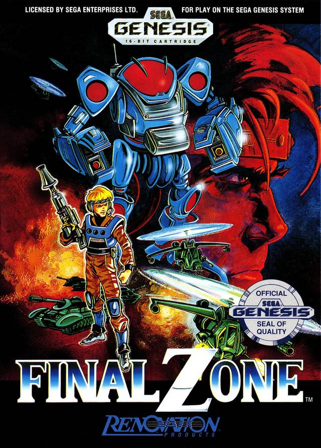Final Zone (Sega Genesis) (ONLINE ORDER ONLY)