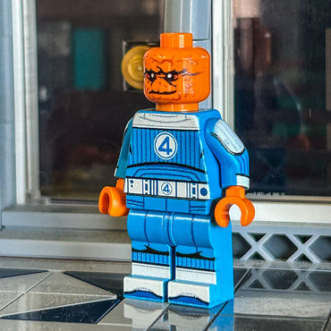 THE ROCK (FanPlastic 4) made using LEGO parts - B3 Customs (Online Order Only)