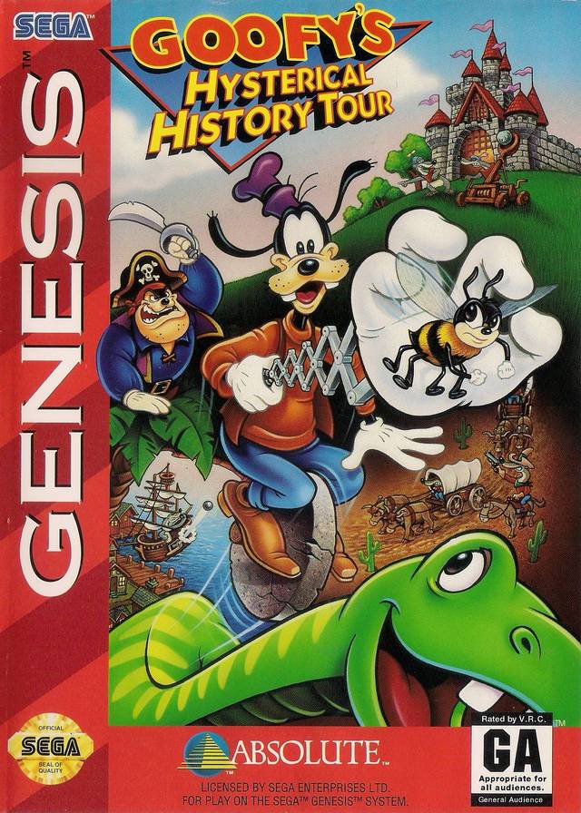 Goofy's Hysterical History Tour (Sega Genesis) (ONLINE ORDER ONLY)