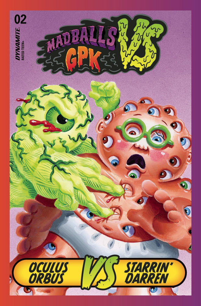 Madballs Vs Garbage Pail Kids #2 C Joe Simko Trading Card Variant (08/17/2022) Dynamite (ONLINE ORDER ONLY)