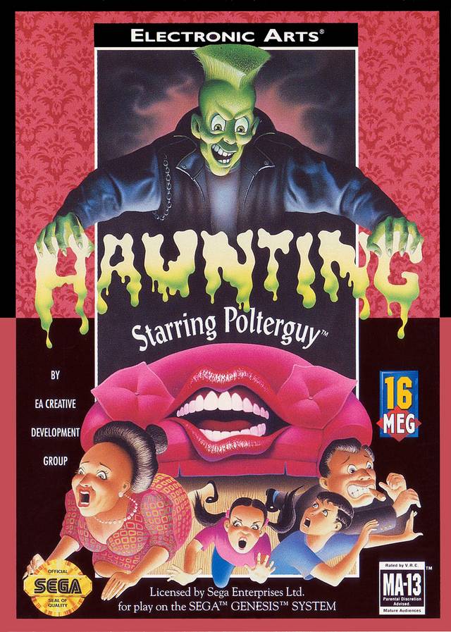 Haunting Starring Polterguy (Sega Genesis) (ONLINE ORDER ONLY)