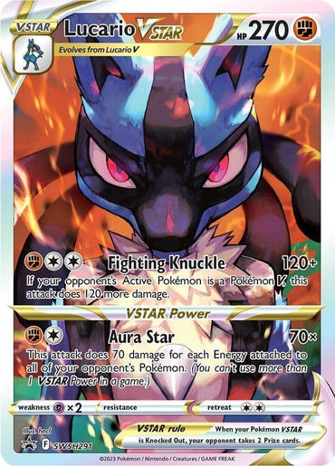Lucario VSTAR (SWSH291) [Sword & Shield: Black Star Promos] (Online Only)