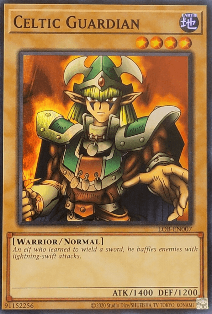 Celtic Guardian (25th Anniversary) [LOB-EN007] Super Rare (ONLINE ORDER ONLY)