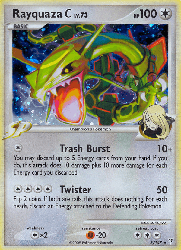Rayquaza C (8/147) [Platinum: Supreme Victors] (Online Only)